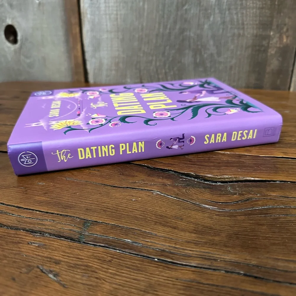 The Dating Plan by Sara Desai BOTM Hardcover Book